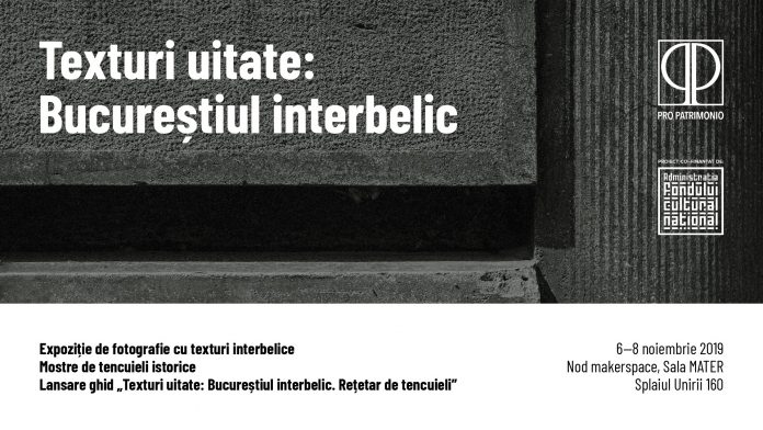 Texturi uitate Bucureştiul interbelic