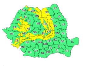 alerta meteo harta