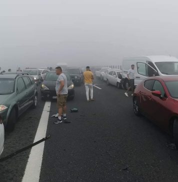 Carambol pe Autostrada Soarelui: 55 de mașini lovite în 4 ...