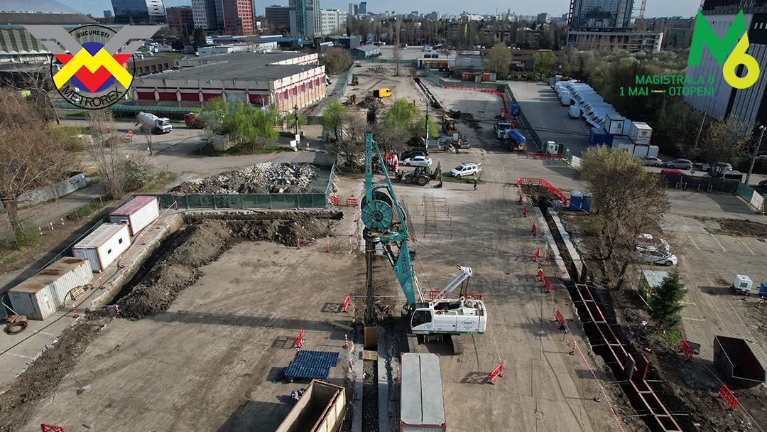 Metrorex prezintă stadiul lucrărilor la Magistrala M6