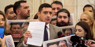 George Simion: „Nu ne dorim sinecuri. Ați văzut cine își dorește sinecuri! PSD fură cot la cot cu USR”