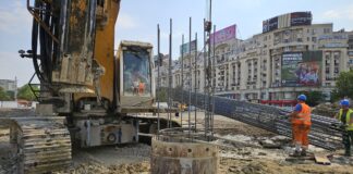 Daniel Băluță: „Ce se mai întâmplă pe șantierul planșeului Unirii!? SE LUCREAZĂ, evident!”/VIDEO