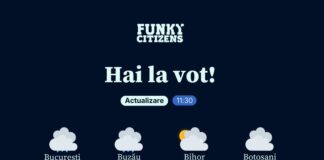 Funky Citizens – peste 150 de observatori în București, în județul Buzău și în 12 alte localități din țară