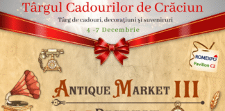 Antique Market III și Târgul Cadourilor de Crăciun s-au deschis astăzi la ROMEXPO