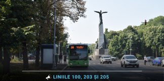 Liniile 100, 203 şi 205, deviate, pentru desfăşurarea evenimentului „Festivalul 1 Iunie – Jocurile Copilăriei”