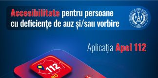 STS: A fost operaționalizată o aplicație de acces la Serviciul de urgență 112 pentru persoanele cu deficiențe de auz și vorbire