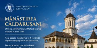 Ilfov: Mănăstirea Căldărușani, ctitoria lui Matei Basarab, va fi resfințită după restaurare. Se pregătește construirea unui Altar de vară