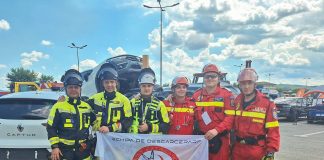 Pompierii ISU București-Ilfov, pe podium la Competiția Națională de Descarcerare și Prim Ajutor Calificat