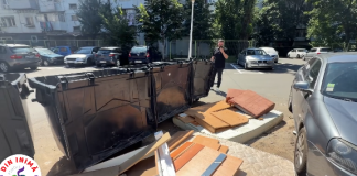 VIDEO/ Acțiune de salubrizare în zona Iacob Andrei. Echipele Sectorului 5 au intervenit după sesizările locuitorilor
