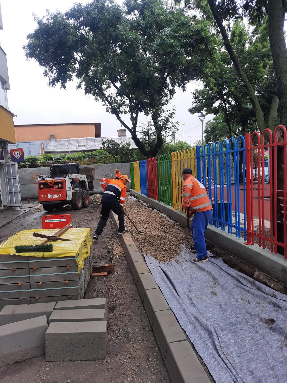 Sector 5: Lucrările la trotuarele de pe Intrarea Teremia vor fi finalizate în următoarele zile 1 WhatsApp Image 2026 06 15 at 09.24.37 1