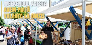 Produse proaspete și tradiționale la Piața Amzei, în acest weekend