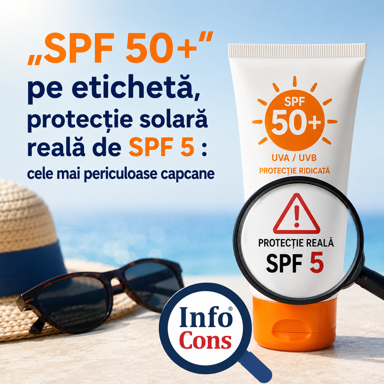 „SPF 50 pe eticheta protectie solara reala de SPF 5 cele mai periculoase capcane