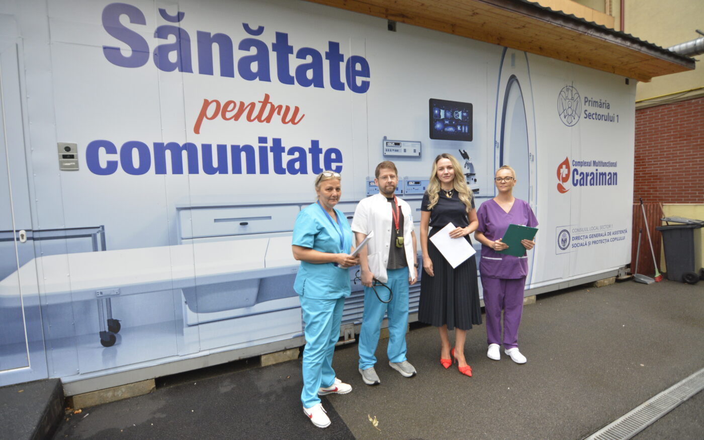 Sector 1: Computer tomograph for pulmonary diseases at Caraiman Center