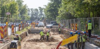 Primăria Capitalei: Lucrările la Bd. Dimitrie Pompeiu avansează. Ciprian Ciucu: „Niciun oraș nu se poate repara fără șantiere”