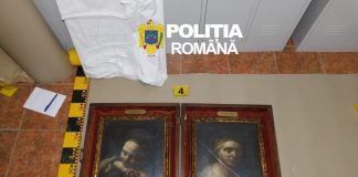 Zece tablouri furate din Italia, în valoare de 90.000 de euro, au fost găsite în România – FOTO