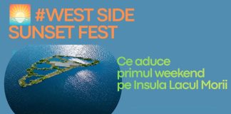 West Side Sunset Fest, primul weekend pe Insula Lacul Morii. Program cu muzică, activități pentru copii și sporturi nautice