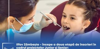 O nouă rundă de înscrieri pentru „Ilfov Zâmbește” Junior și Senior. CJ Ilfov oferă sprijin pentru tratamente stomatologice