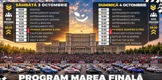 Finala Campionatului Național de Drift va avea loc în Piața Constituției din București