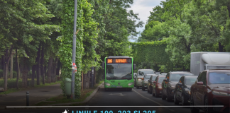STB schimbă traseele liniilor 100, 203 și 205 în acest weekend. Restricții pe Șoseaua Kiseleff