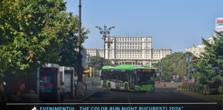 The Color Run Night București 2026 schimbă traseele a opt linii STB, sâmbătă. Ce autobuze și tramvaie vor circula modificat