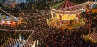 Târgul de Crăciun București 2026: Se caută operatori pentru roata panoramică și caruselul din Piața Constituției