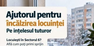 Ajutor pentru încălzire în Sectorul 6, sezonul rece 2026–2027. Ce condiții trebuie să îndeplinească bucureștenii