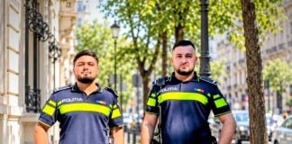 O fetiță a ajuns la timp la spital după intervenția a doi polițiști din București
