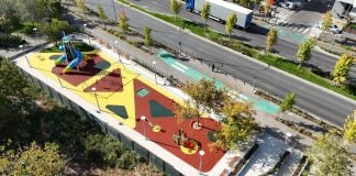 Un nou loc de joacă, deschis în cartierul ANL Brâncuși din Sectorul 6. Amenajarea include și un parc pentru câini