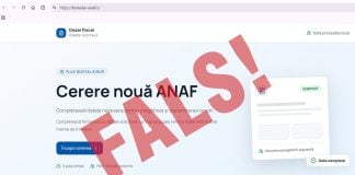 ANAF avertizează asupra site-urilor false folosite în tentative de fraudă. La ce trebuie să fie atenți contribuabilii
