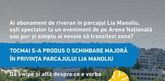 Parcările de la Lia Manoliu vor fi deschis tuturor șoferilor și în zilele cu evenimente pe Arena Națională. Cât costă parcarea