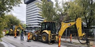 Lucrările la șinele de tramvai continuă în București și în weekend. Șantiere deschise pe Bd. Dimitrie Pompeiu, Lacul Tei și Mihalache