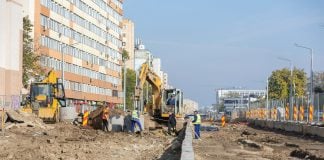 Lucrările la Prelungirea Ghencea avansează. O conductă de gaze neprevăzută în proiect a dus la oprirea intervențiilor într-o zonă