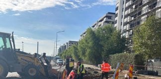 Lucrările de modernizare de pe strada Roții din Sectorul 6 continuă. În ce stadiu au ajuns intervențiile
