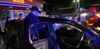 Ilfov: Doi bărbați au rămas blocați într-o mașină după un accident în 1 Decembrie. Jandarmii au intervenit până la sosirea SMURD
