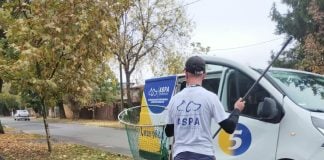 Trei pui de câine, abandonați într-o pungă aruncată la gunoi în Sectorul 4. Unul a murit, iar ceilalți doi sunt în grija medicilor