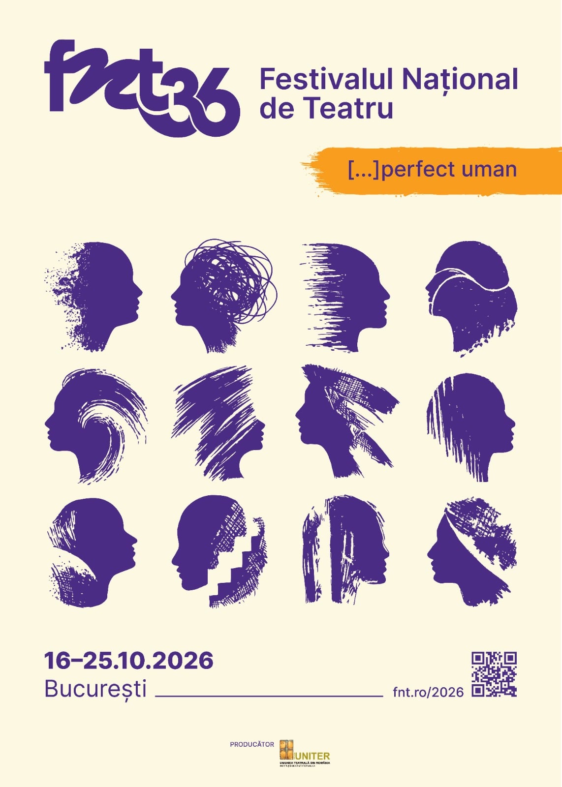 Bucureștiul devine scena Festivalului Național de Teatru: zece zile de spectacole și evenimente în peste 50 de spații din București 1 Afis FNT36