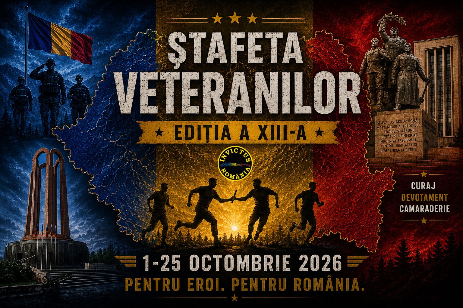 Cover Stafeta veteranilor editia 13 xiii invictus romania