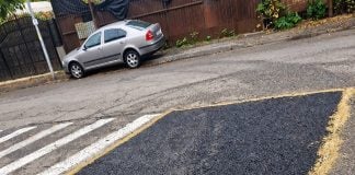 Reparații pe Aleea Șurianu din Sectorul 5. Infrastructură S5 a intervenit pentru refacerea carosabilului